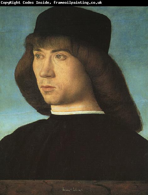BELLINI, Giovanni Portrait of a Young Man 3iti